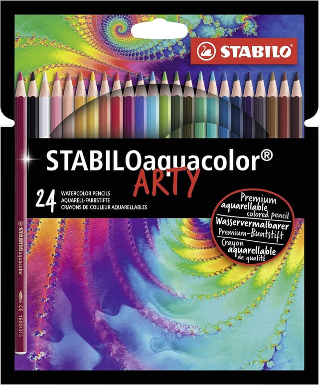 Imagen de STABILO STABILOaquacolor ARTY 24er Pack Aquarellstifte en OfertitasTOP