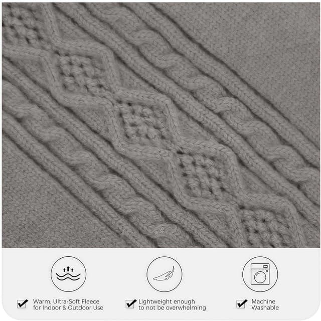 Detalle 2 de KONVINIT Hundepullover für kalte Tage mit Zopfdesign – Strickpullover mit hohem Kragen für mittelgroße Hunde