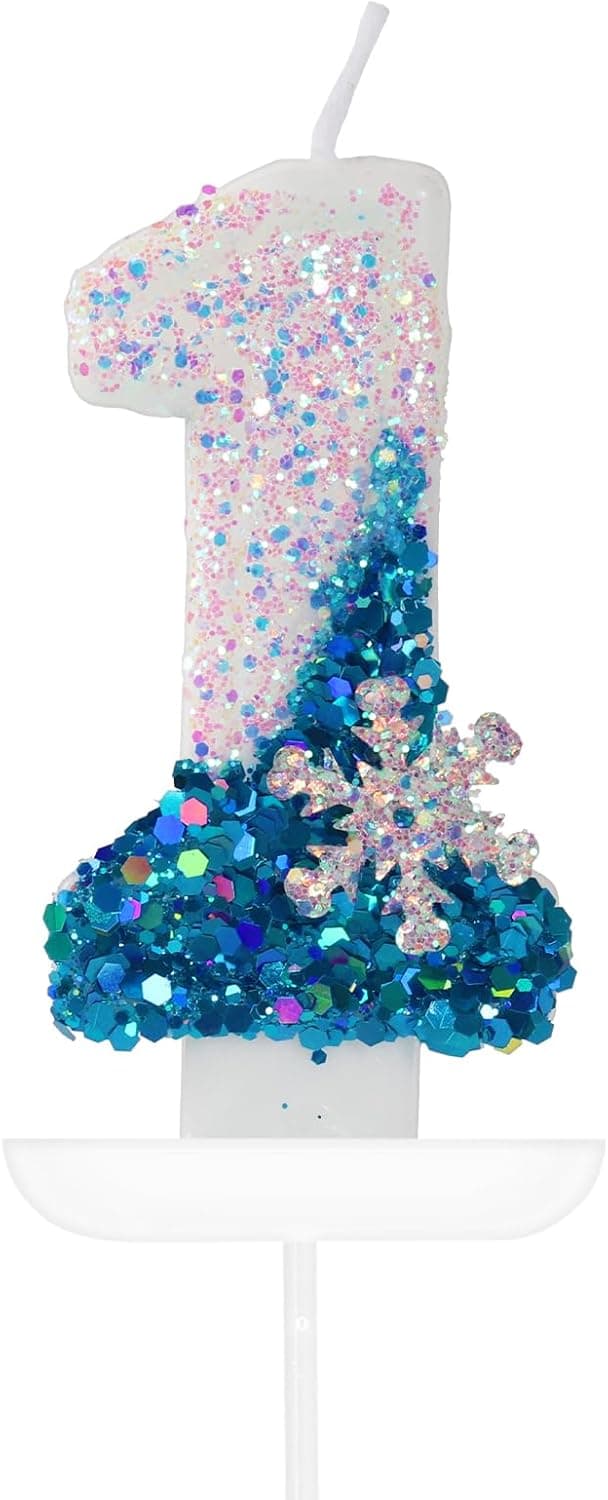 Imagen de Yiran Zahlkerze Nummer 1 11,5 cm 🎂 en OfertitasTOP