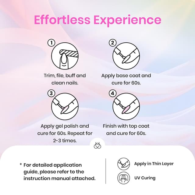 Thumbnail 6 de Beetles Shimmer Gel Nail Polish Set 6 Colors ๐