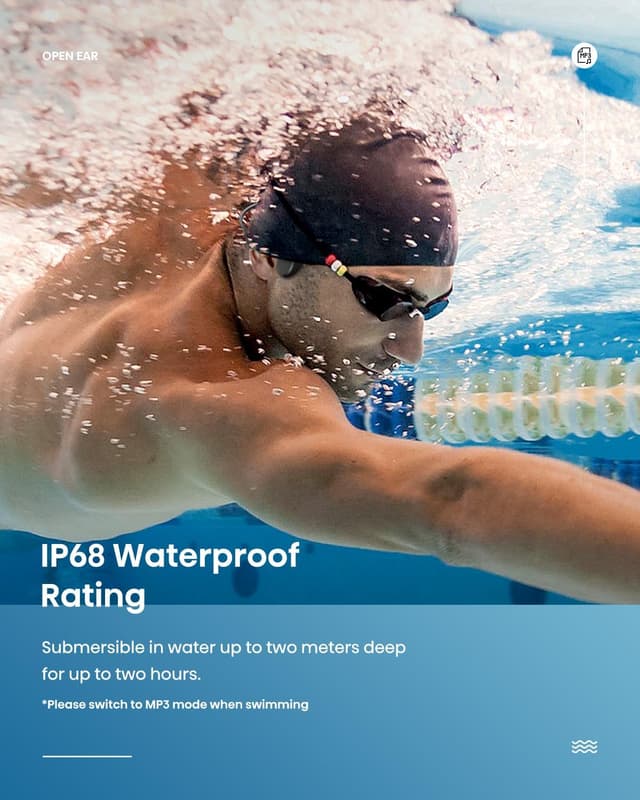 Thumbnail 1 de Guudsoud Bone Conduction Swimming Headphones 32GB