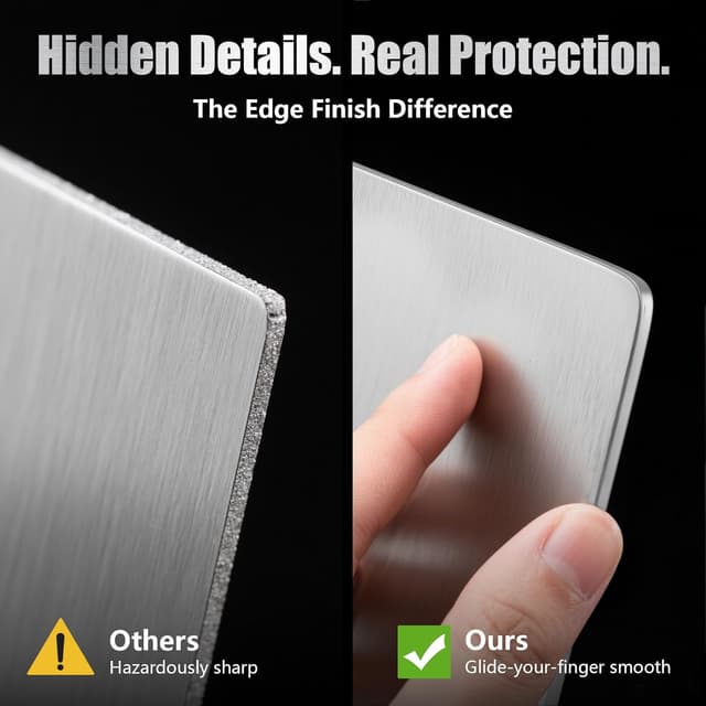 Thumbnail 2 de URMONA 3 PCS Stainless Steel Cutting Board Set