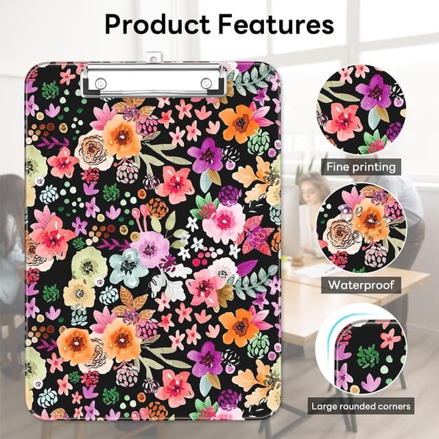 Detalle 2 de Klemmbrett Luminzo A4 Letter mit Öse