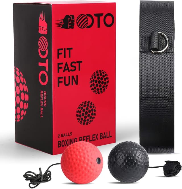 Thumbnail 6 de OOTO Upgraded Boxing Reflex Ball for Training 🥊