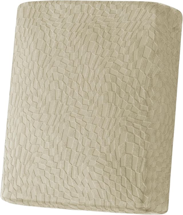 Imagen de Ystyle Funda Sofá Ajustable 1 Asiento Beige en OfertitasTOP