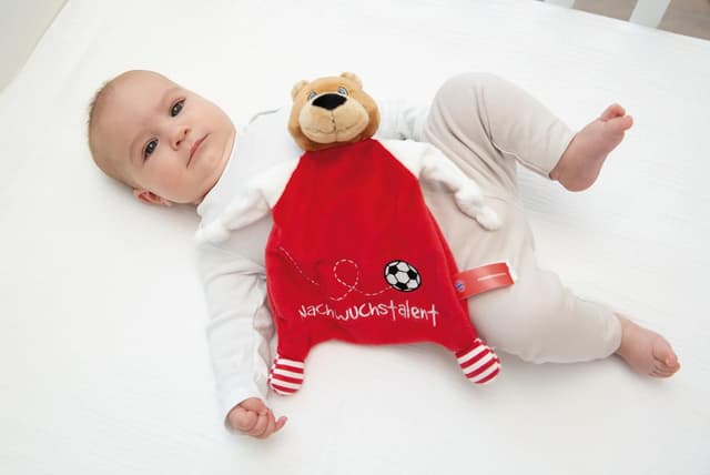 Thumbnail 4 de NICI Doudou Berni FC Bayern 25x25cm Rouge