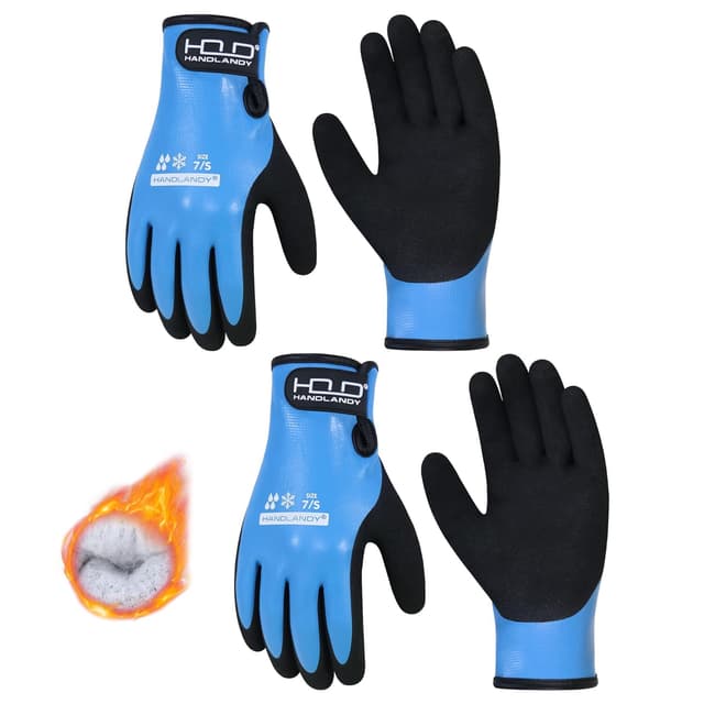 Imagen de HANDLANDY HLDD Waterproof Thermal Work Gloves en OfertitasTOP