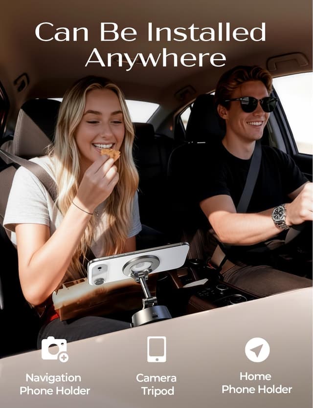 Thumbnail 6 de LISEN Magsafe Autohalterung mit Saugkraft