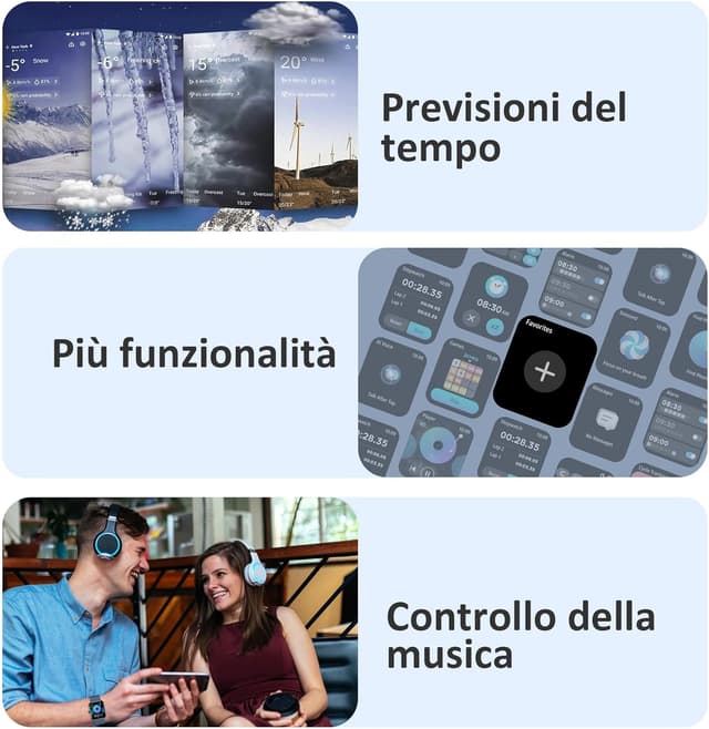 Thumbnail 5 de Blackview Orologio Smartwatch Uomo 1,85