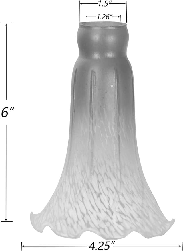 Thumbnail 2 de Bieye LS72 Lily Flower Lampshade 1.26"