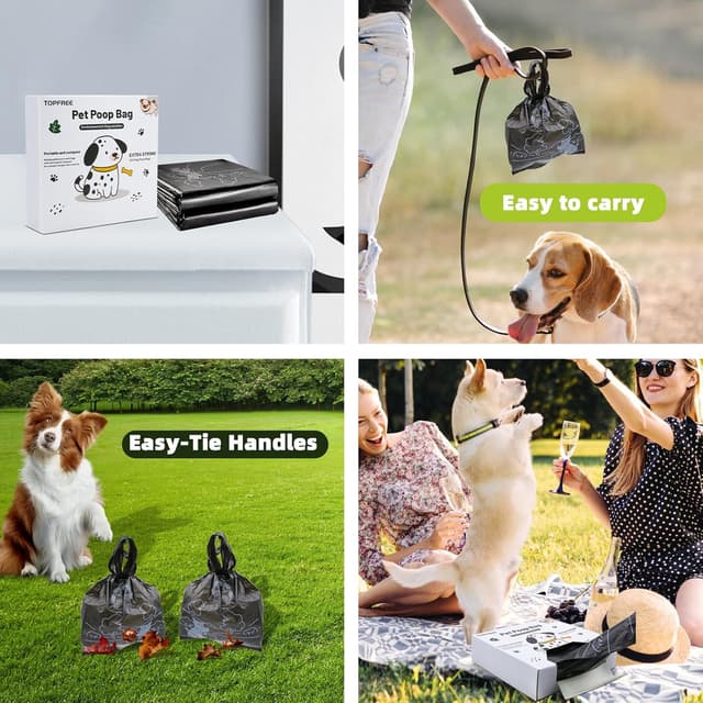 Thumbnail 5 de Topfree Poo Bags 300 Extra Thick dog waste bags