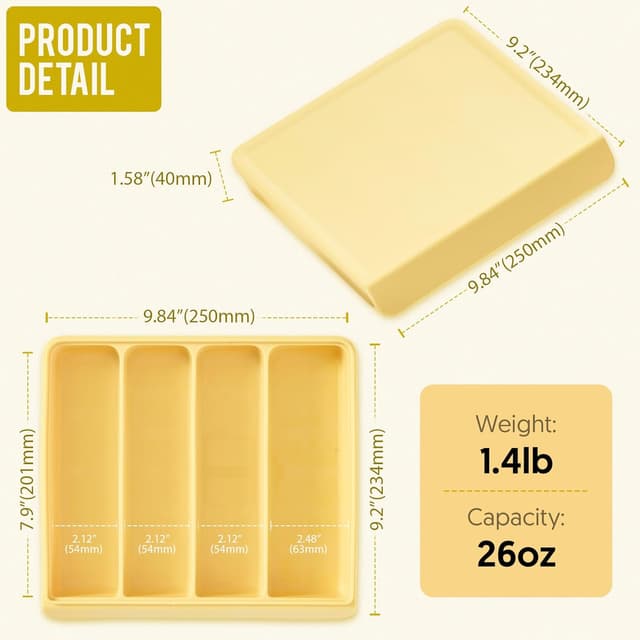 Thumbnail 6 de Firgi Silicone Baby Food Container 26.4oz