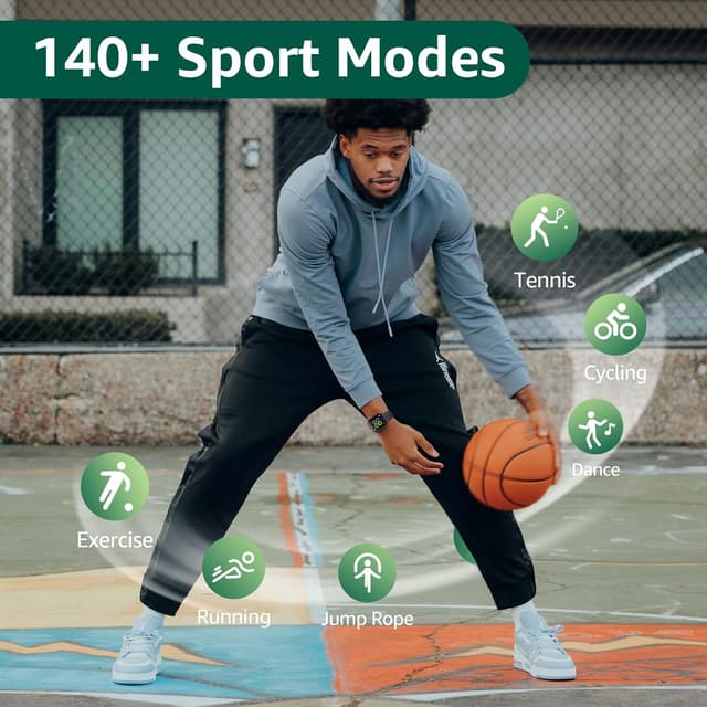 Thumbnail 5 de ASWEE Smart Watch with Calls and Health Tracking