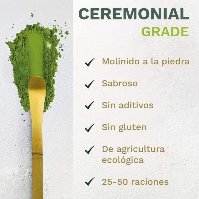 Thumbnail 6 de Creano Té Matcha Bio Ceremonial 30 g