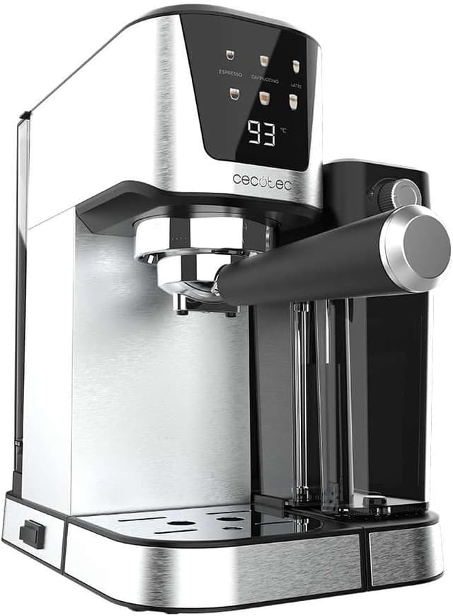 Detalle 2 de Cecotec Power Espresso 20 Cream ☕️ Cafetera Semiautomática 20 Bares