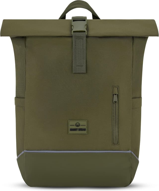 Detalle de Johnny Urban Robin Medium – sac à dos/vélo 2 en 1 hydrophobe, compartiment ordinateur 16 pouces
