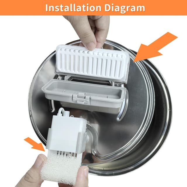 Thumbnail 6 de Tomxcute Juego de filtros para Fuente de Gatos 3,2 l