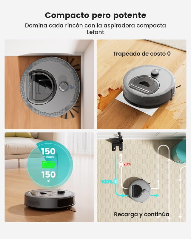 Thumbnail 2 de LEFANT M330 robot aspirador