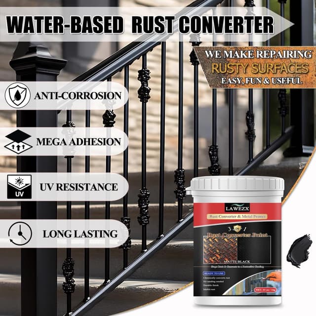 Thumbnail 3 de LAWEZX Rostumwandler 1000ml Rostschutz 3-in-1