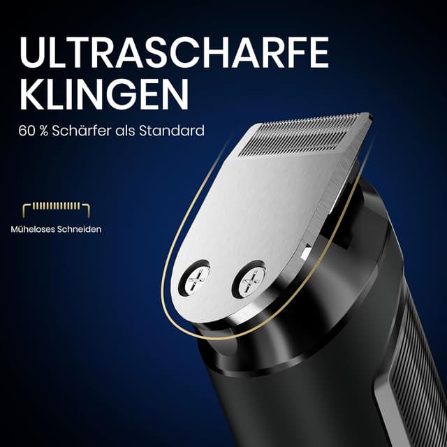 Detalle 2 de Ufree 3 in 1 Barttrimmer Herren Kit 120 min Laufzeit ⌚📦📱📏📏📏