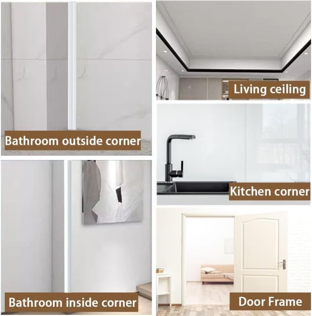 Detalle de Zayejod cornière PVC 1,5 x 1,5 cm