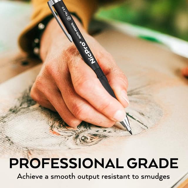 Thumbnail 4 de Nicpro 3 Pezzi 2mm Matite Meccaniche per disegno 📐