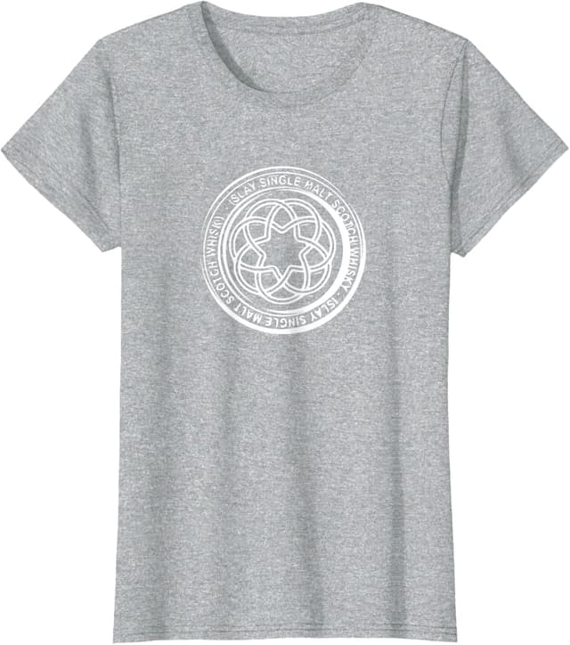 Detalle de Islay Scotch Whisky Single Malt „Whiskey Look“ T-Shirt für Genießer