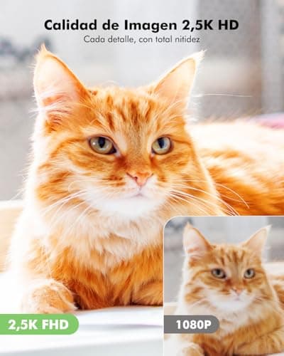 Detalle 2 de Mrowly Mrowly 2.5K 4MP cámara WiFi interior