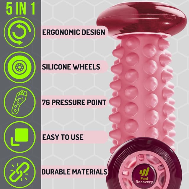 Thumbnail 4 de Set Rullo Massaggiatore Piedi Fascite Plantare