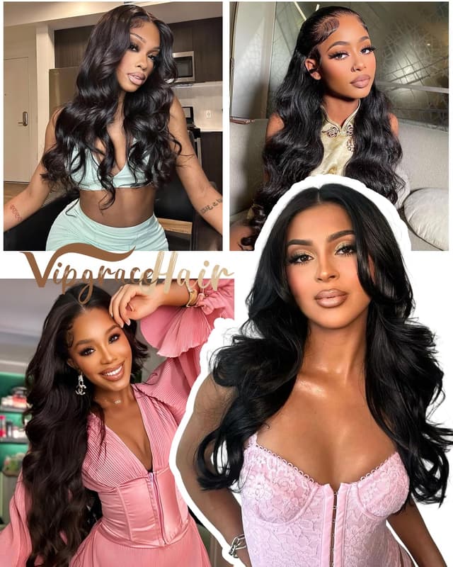 Thumbnail 6 de Vipgrace 5x5 HD Lace Closure Wig 26in