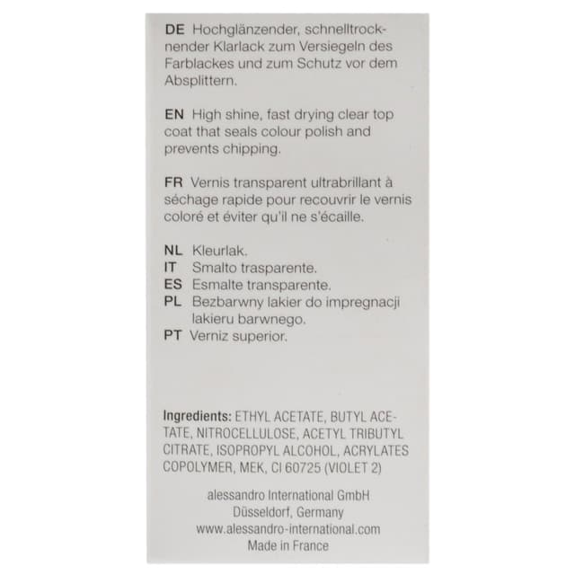 Thumbnail 5 de Spa Top Coat Schnelltrocknender Überlack für Nägel 10 ml