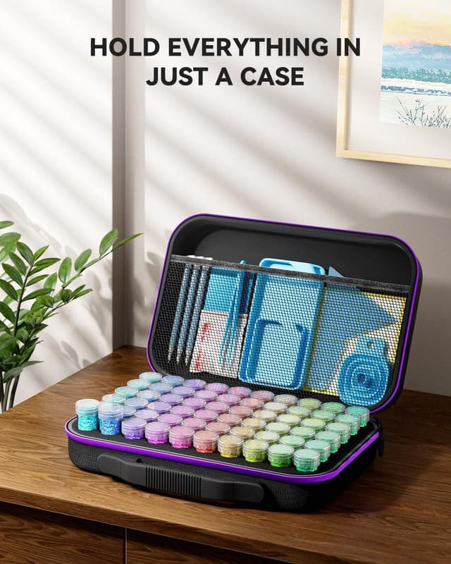 Detalle 2 de ARTDOT 60-slot diamond storage box kit 🎨