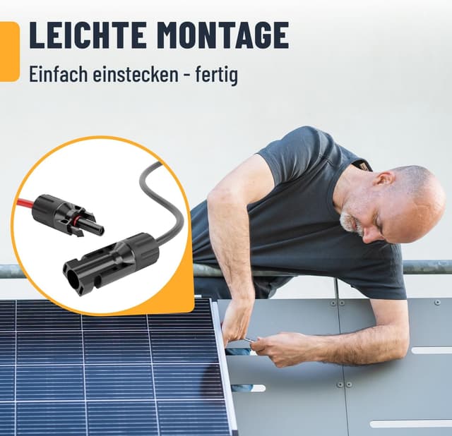 Detalle de ABSINA PV Solarkabel H1Z2Z2-K 4 mm²