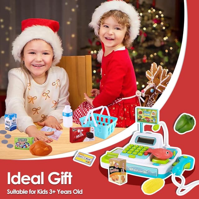 Thumbnail 5 de BUYGER Kinder Kasse Kaufladen Spielzeug