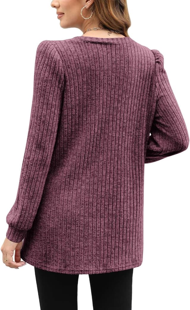 Thumbnail 3 de Aokosor Long Sleeve Tops 70% Polyester