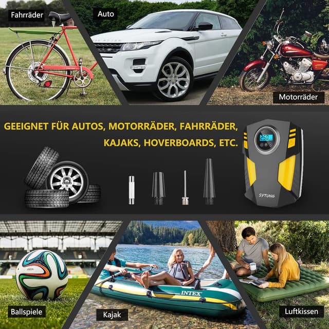 Thumbnail 6 de SYTUNG Kompressor 12 V Luftkompressor