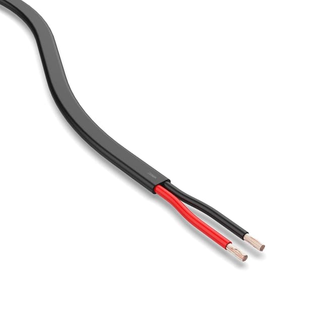 Detalle 2 de AUPROTEC FLRYY cavo piatto per auto 2 x 1,0 mm², 5 m (2 poli) adatto anche per rimorchi