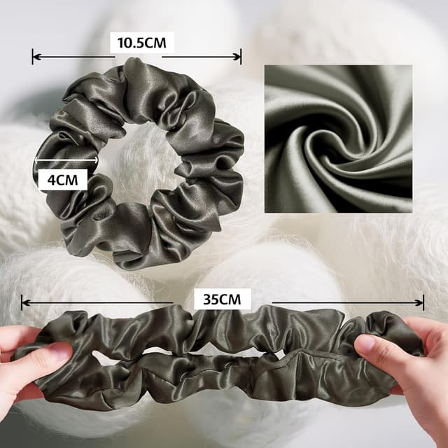 Thumbnail 3 de townssilk Lot de 2 chouchous 22 momme en soie