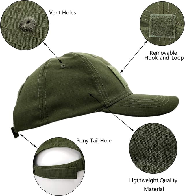 Thumbnail 3 de ehsbuy Gorra Táctica Camuflaje 22–24 pulg