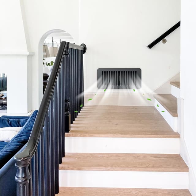 Thumbnail 5 de 4x10 Floor Register Plastic Vent Cover 4x10