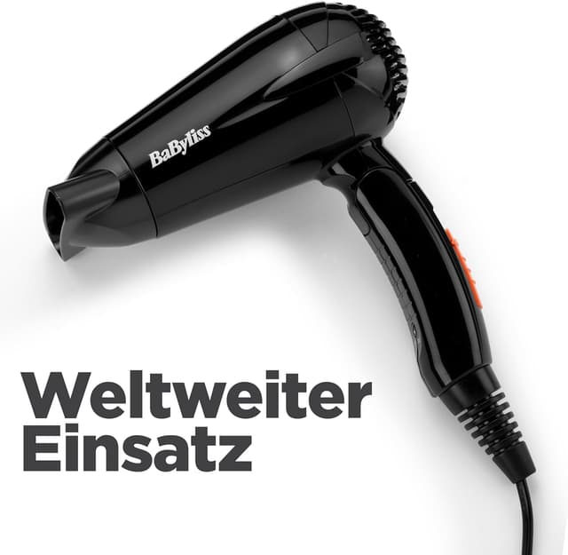 Detalle 2 de BaByliss Travel Folding 2000 W Haartrockner