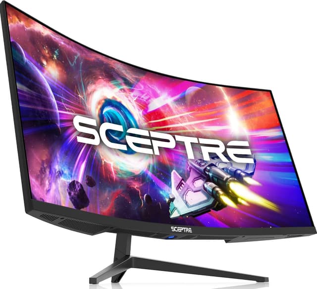 Detalle de Sceptre 34-inch curved ultrawide WQHD 180Hz