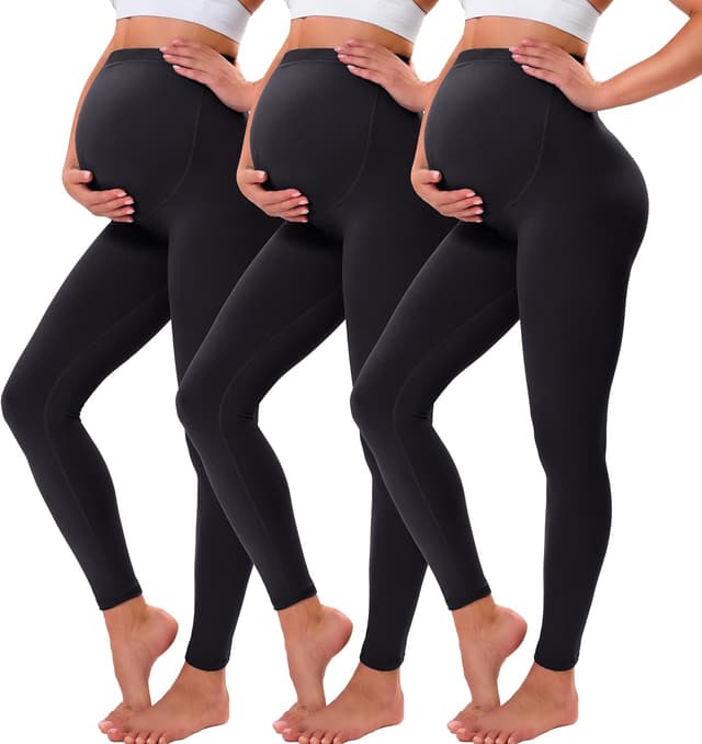 Imagen de VALANDY Creamlush Maternity Leggings Over Bump 1Pair en OfertitasTOP