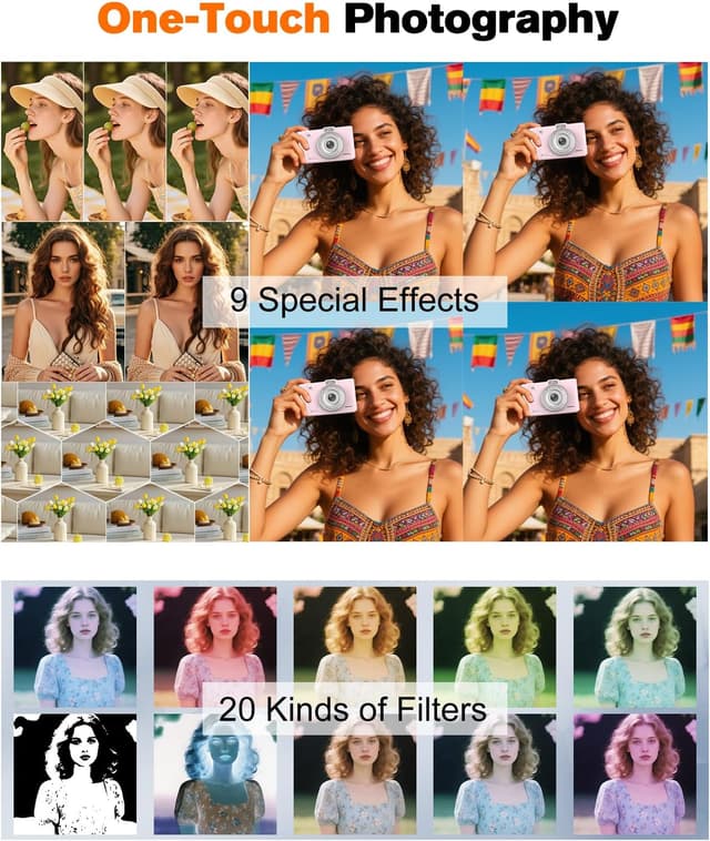 Thumbnail 6 de QIVORO 4K 64MP Compact Camera