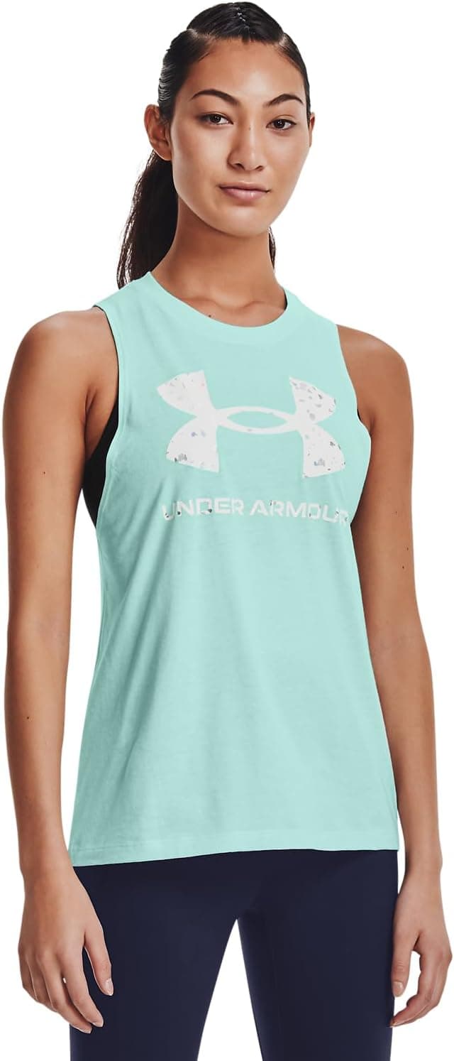 Thumbnail 6 de Under Armour Women’s Sportstyle Graphic Tank Top (Loose Fit)