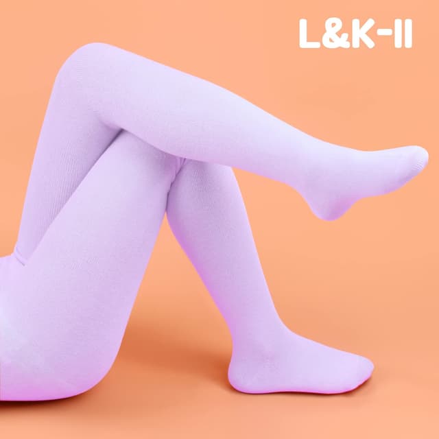 Detalle de L&K-II collant per neonati e ragazzi (confezione da 1), maglia multicolore 2772