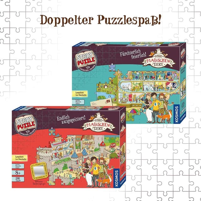 Detalle 2 de Kosmos 698690 Story Puzzle mit 200 Teilen