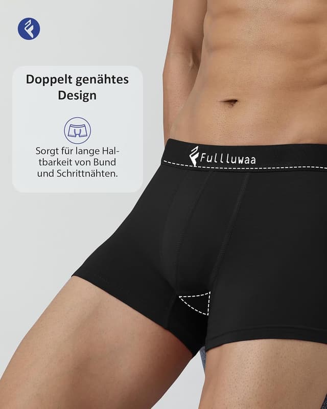 Detalle 2 de Boxershorts 12er Pack für Herren aus Baumwolle