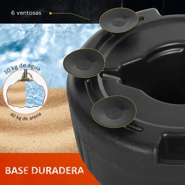 Thumbnail 2 de HOMCOM Saco de Boxeo de Pie 4 alturas