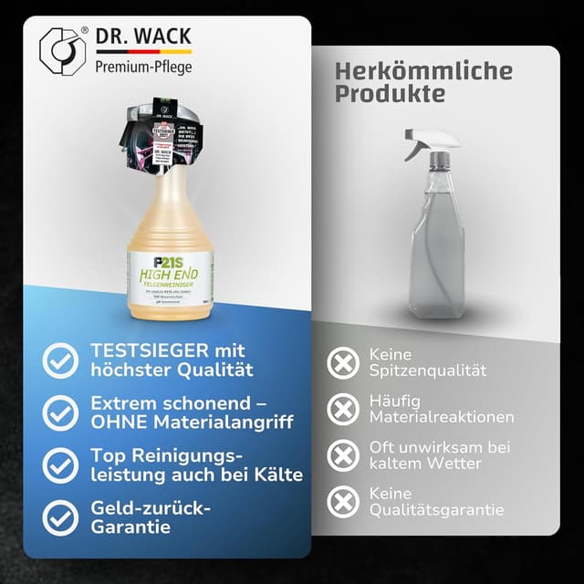 Thumbnail 5 de DR. WACK P21S Felgenreiniger 750 ml